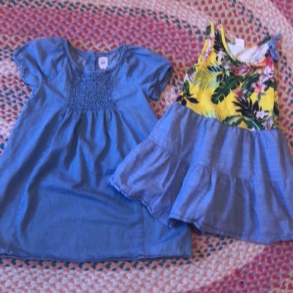 GAP Dresses Toddler Girls Gap Denim Dresses Poshmark